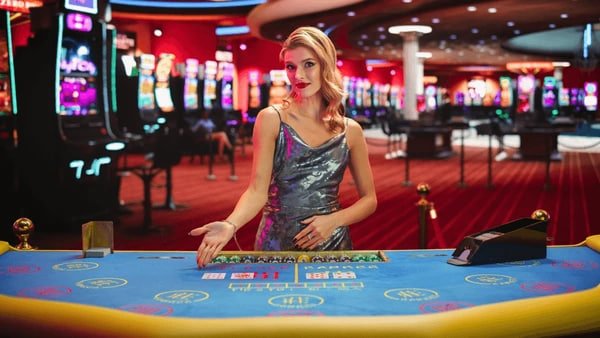 9999l live casino meja blackjack roulette baccarat dealer cantik profesional